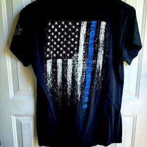 Blue line shirt